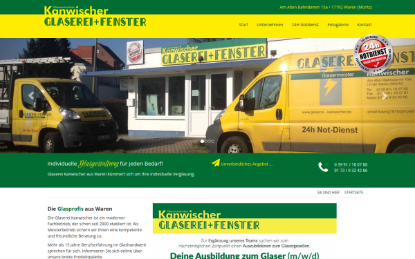 glaserei-kanwischer.de
