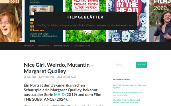 filmgeblaetter.schueren-verlag.de