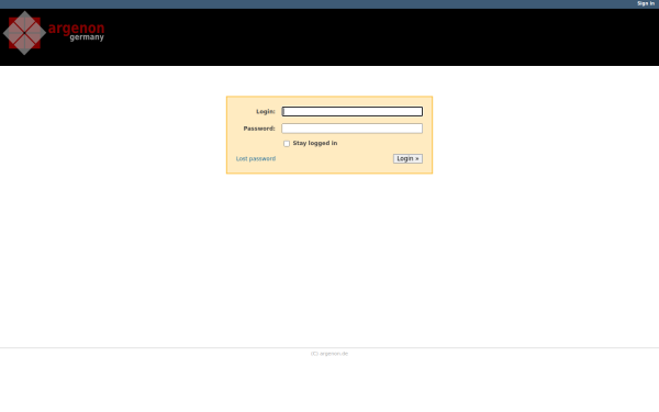 support.argenon.de