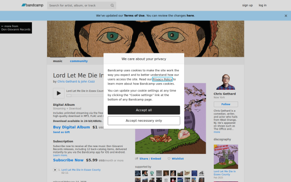 chrisgethard.bandcamp.com