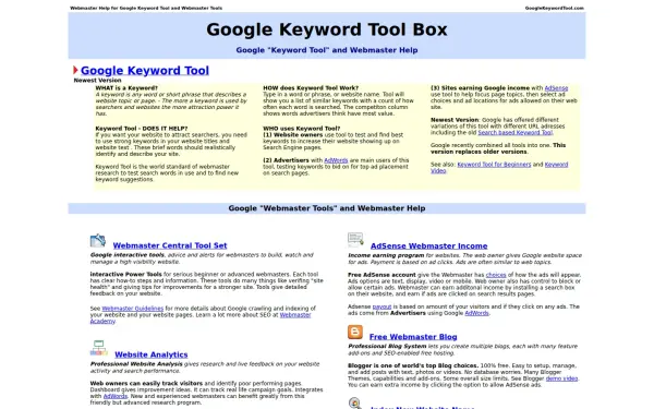 googlekeywordtool.com