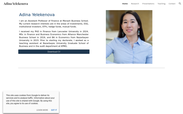 www.adinayelekenova.com