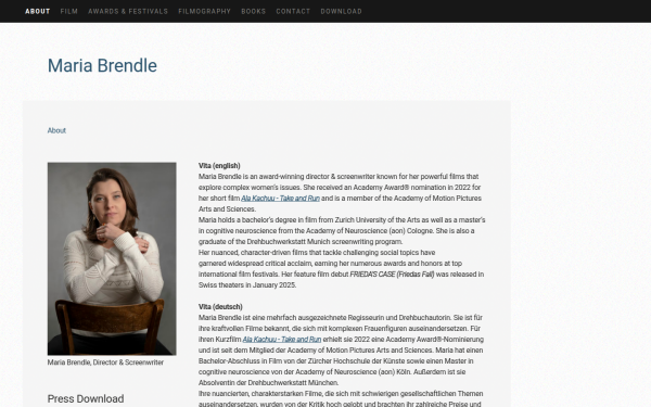 www.mariabrendle.de