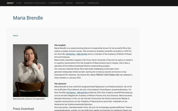 www.mariabrendle.de