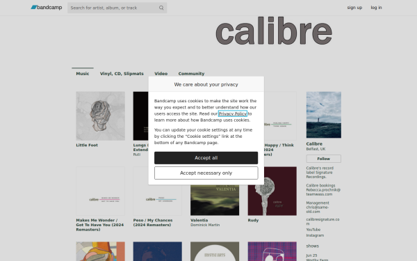 calibre.bandcamp.com