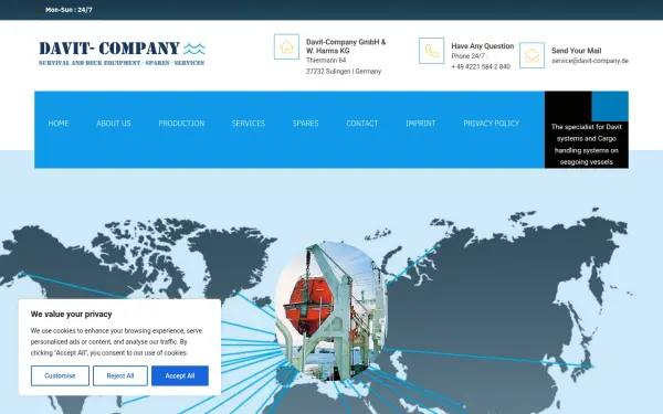 davit-company.com