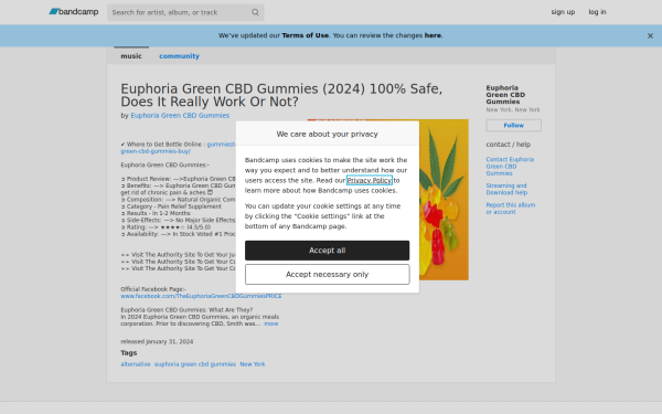 euphoriagreencbdgummiesprice.bandcamp.com