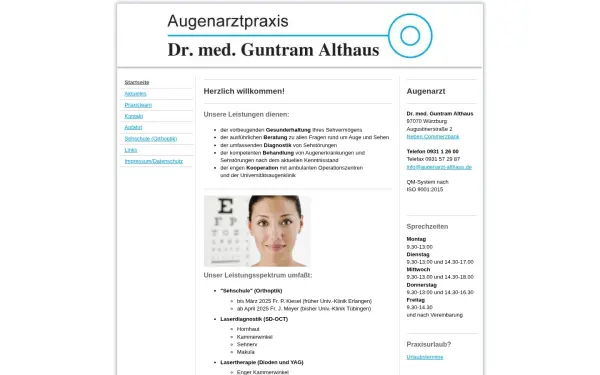 www.augenarzt-althaus.de