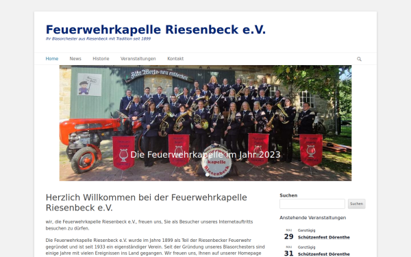 feuerwehrkapelle-riesenbeck.de