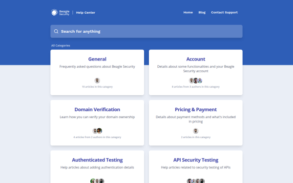 help.beaglesecurity.com