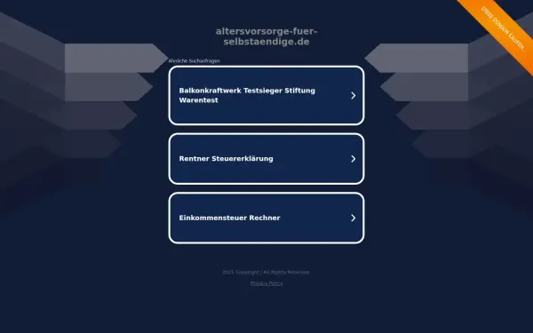 altersvorsorge-fuer-selbstaendige.de