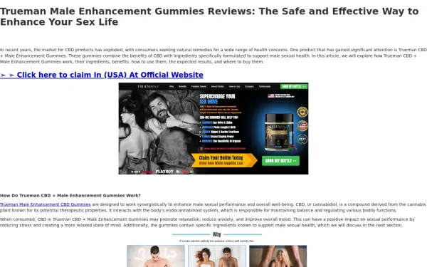 trueman-cbd-male-enhancement-gummies.webflow.io