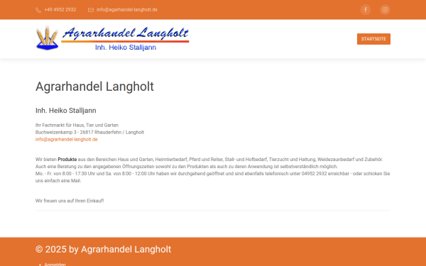 agrarhandel-langholt.de