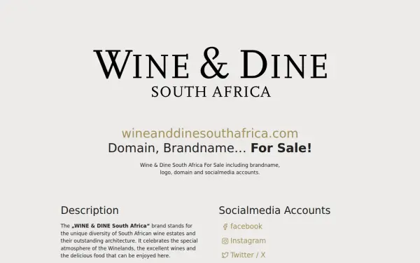 wineanddinesouthafrica.com