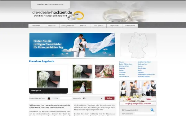 www.die-ideale-hochzeit.de