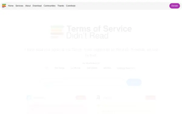 tosdr.org