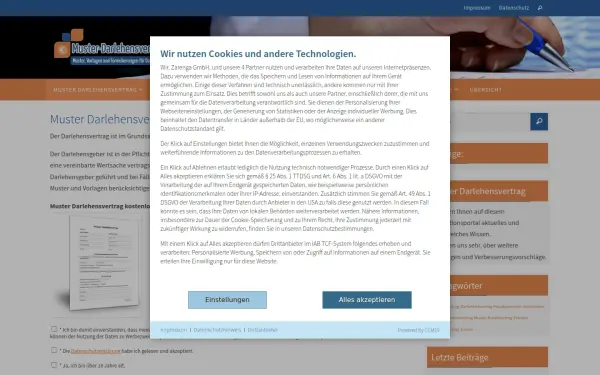 muster-darlehensvertrag.de