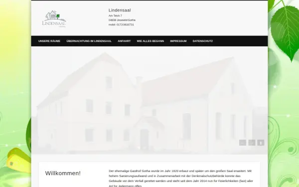 lindensaal.de