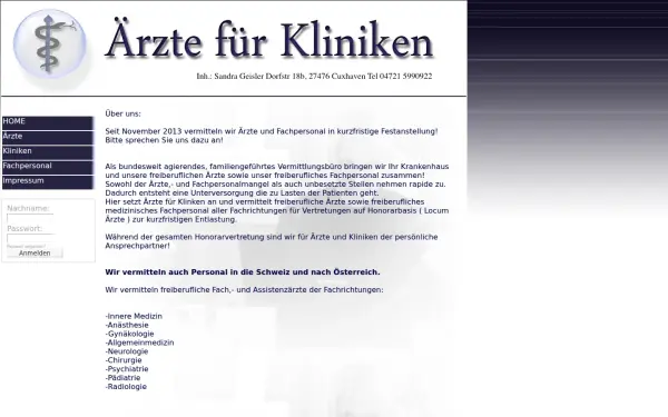 aerztefuerkliniken.de