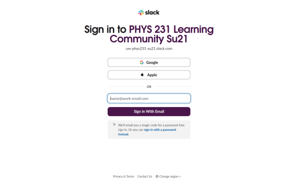 uw-phys231-su21.slack.com