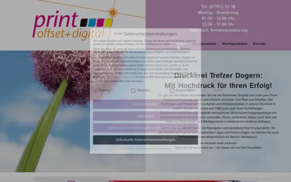 www.druckerei-trefzer.de