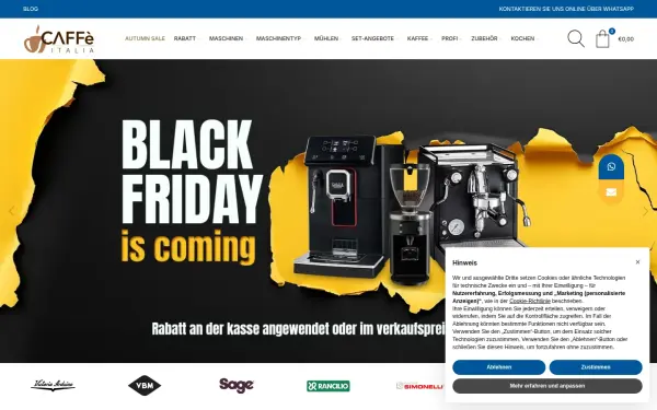 www.coffeeitalia.de