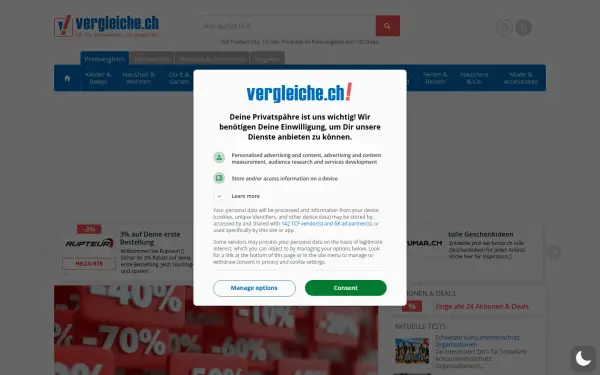 www.vergleiche.ch