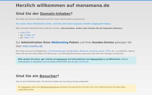 manamana.de