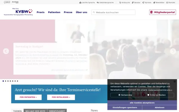 www.kvbawue.de