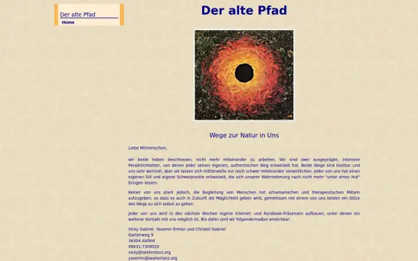 www.deraltepfad.de