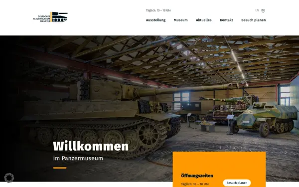 daspanzermuseum.de