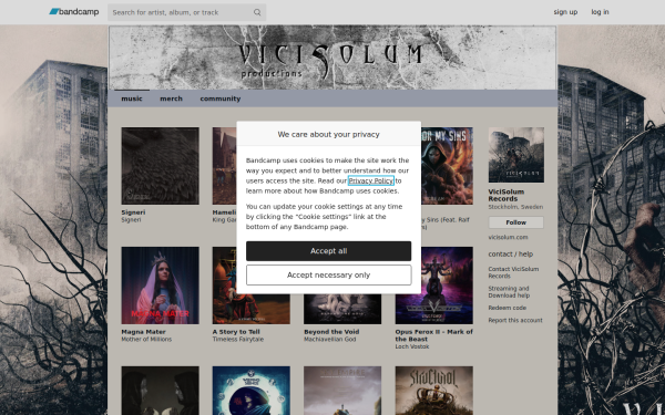 vicisolumrecords.com
