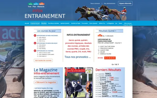 www.infos-entrainement.fr