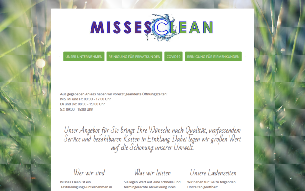 www.misses-clean.de