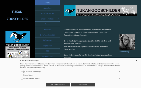 tukan-zooschilder.de