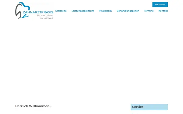 zahnarztpraxis-isack.de