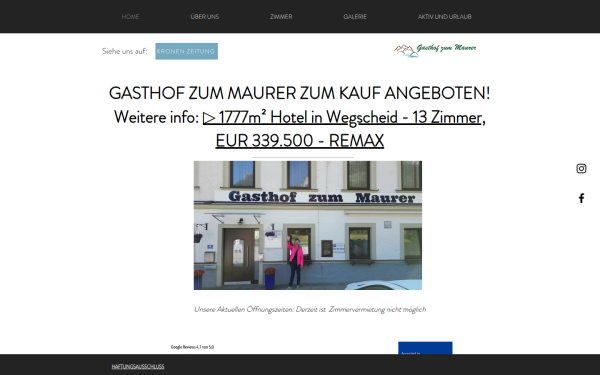 www.gasthofzummaurer.at