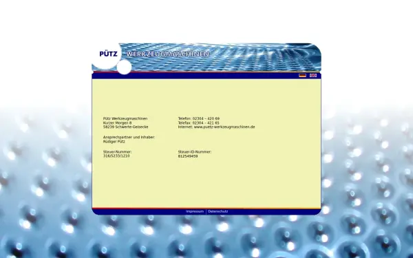puetz-werkzeugmaschinen.de