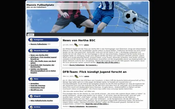 www.mannis-fussballplatz.de