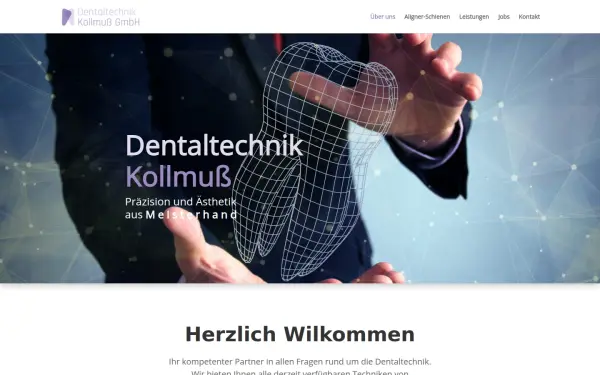 www.dentaltechnik-kollmuss.de