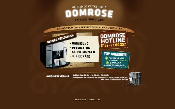 domrose-kaffeeservice.de