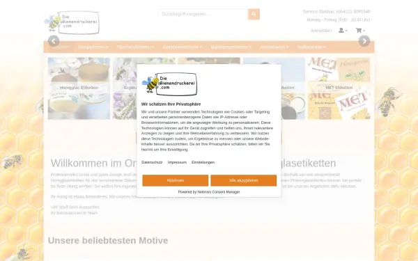 www.bienendruckerei.com