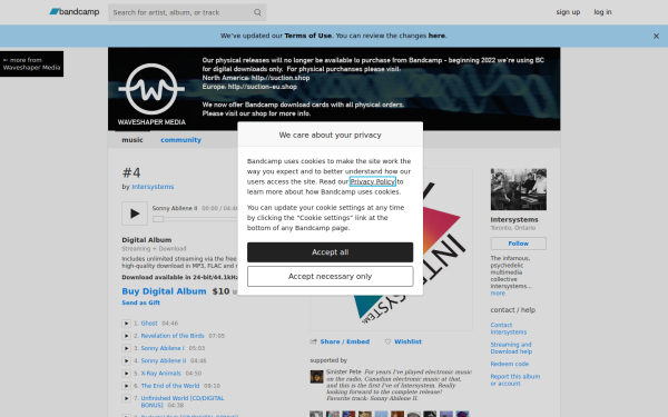 intersystems.bandcamp.com