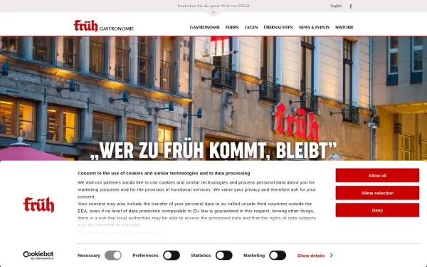 www.frueh-gastronomie.de
