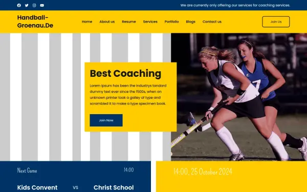 handball-groenau.de