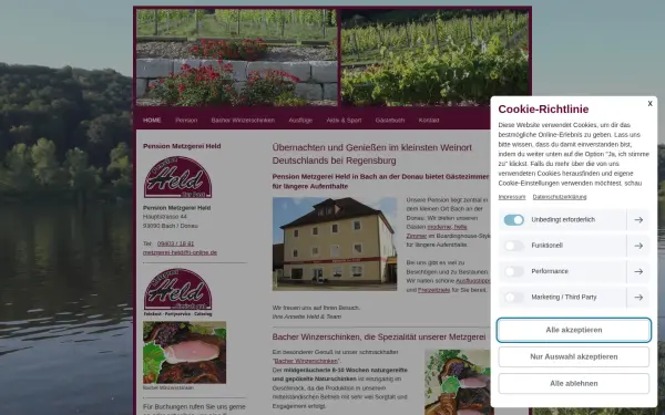 www.pension-metzgerei-held.de