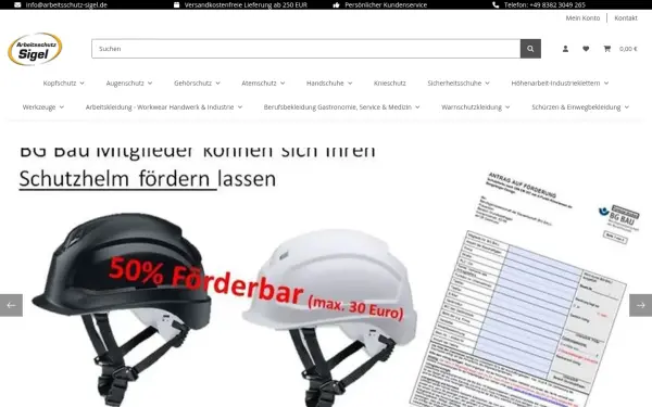 www.arbeitsschutz-sigel.de