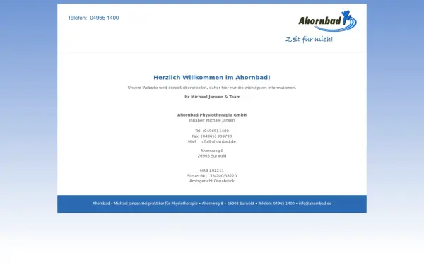 ahornbad.de