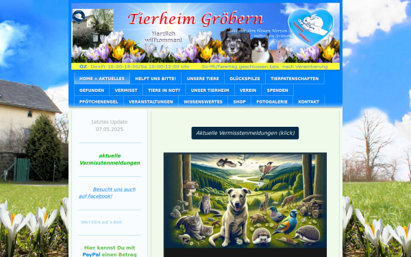 www.tierheim-groebern.de