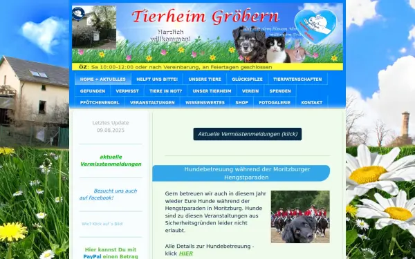www.tierheim-groebern.de